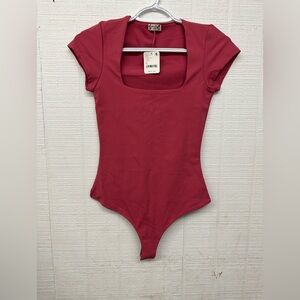 FP Movement by Free People Red Bodysuit